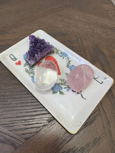 Natural Calm & Balance Crystal Specimen Trio