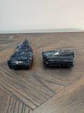 Natural Raw Black Tourmaline Chunk Crystal Specimen