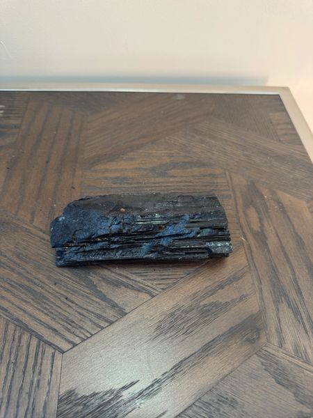 Natural Raw Black Tourmaline The Warden Crystal Specimen