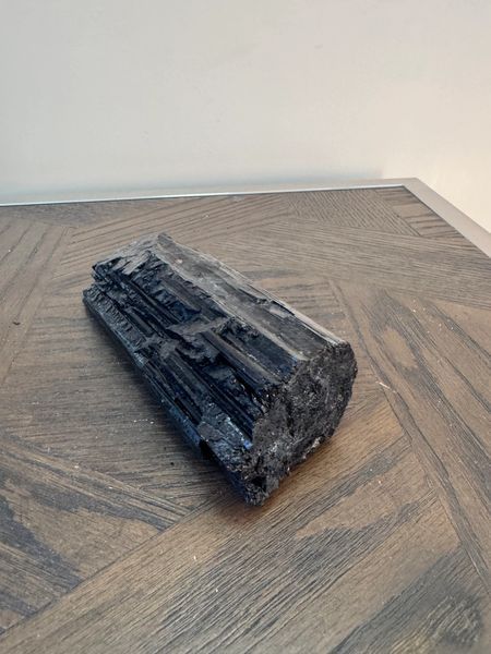 Natural Raw Black Tourmaline The Warden Crystal Specimen