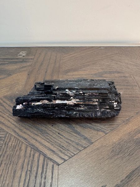 Natural Ironbound Black Tourmaline Crystal Specimen