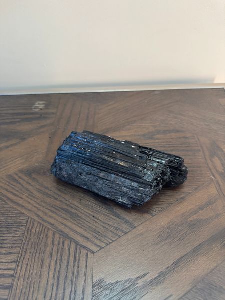 Natural Ironbound Black Tourmaline Crystal Specimen