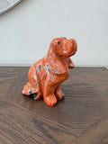 Sunstone Dog Carving