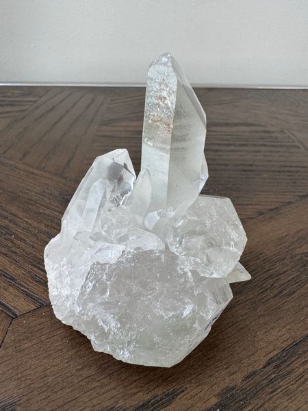 Natural Clear Quartz Cluster Crystal Specimen