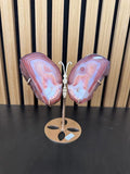 Carnelian Butterfly on Stand